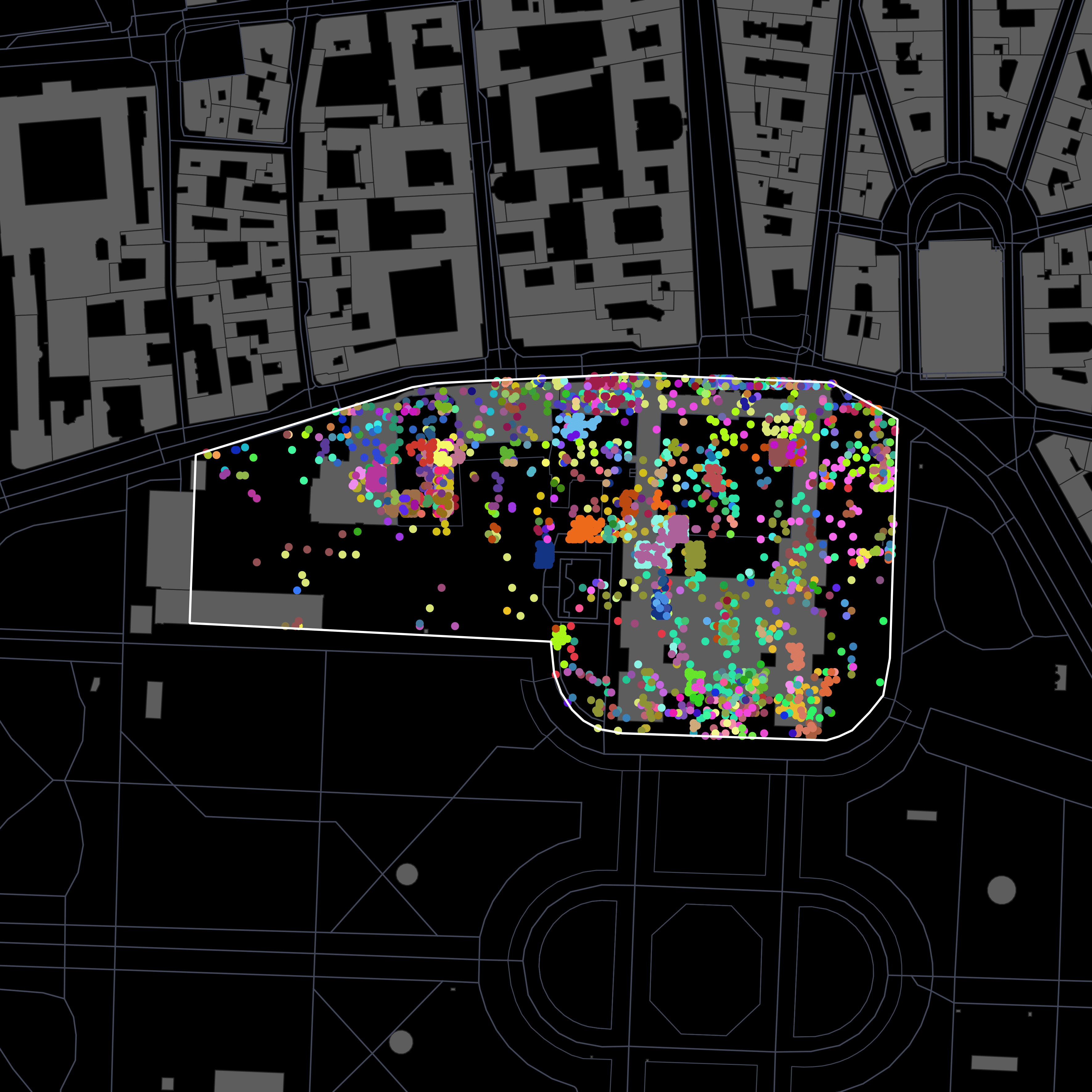 Téléphones localisés dans le Sénat