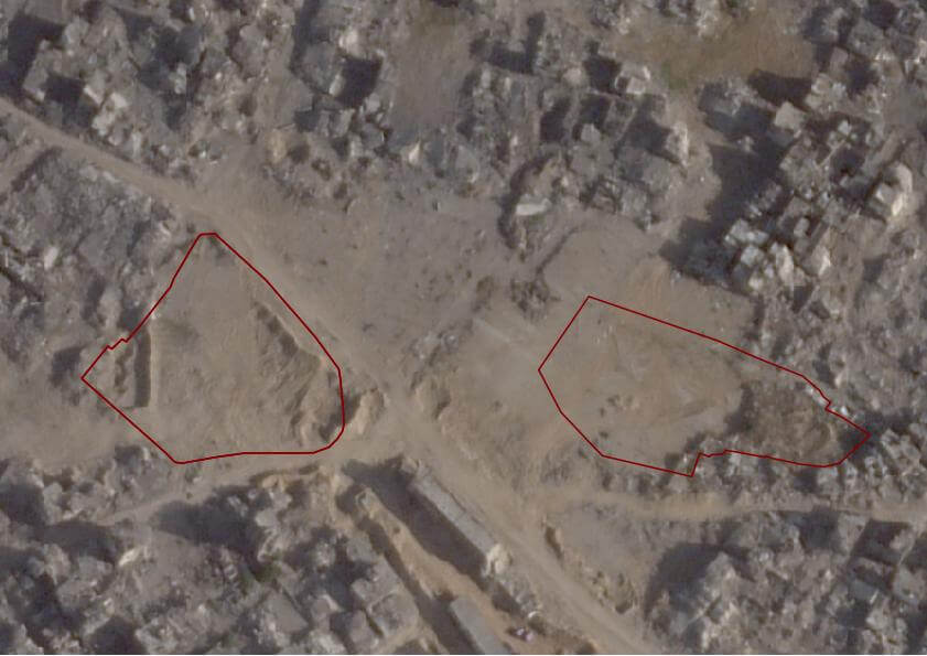 Cimetière de Shajaiya le 27 septembre 2025.
